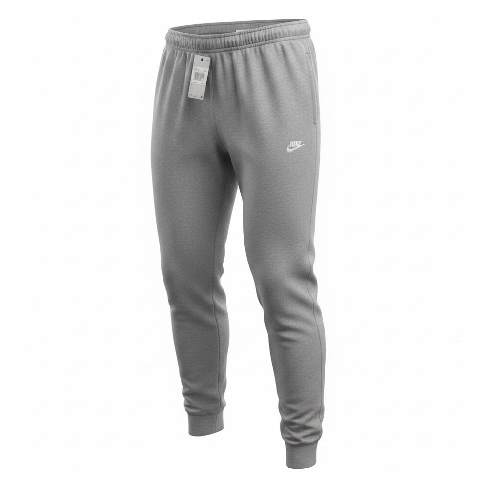 Nike Sportswear Club Fleece Joggers Mens XXL Grey Heather BV2671-063 NEW